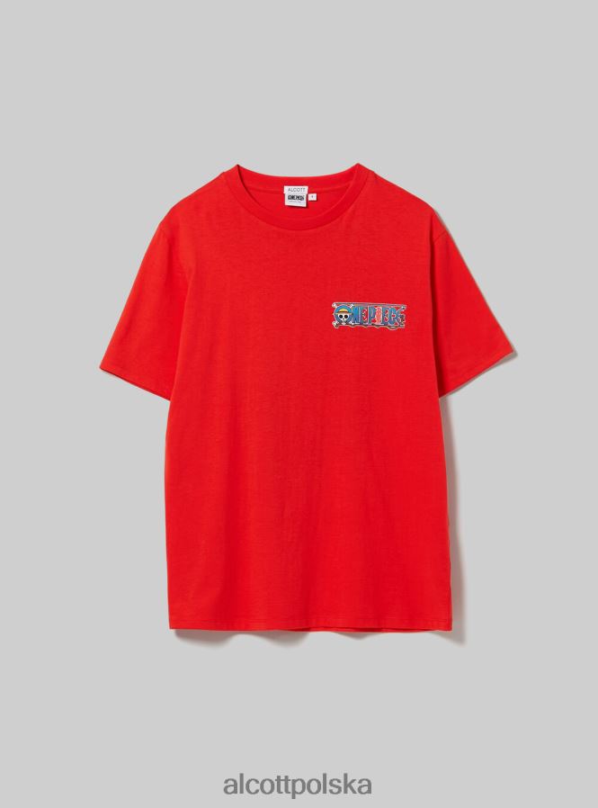 odzież Alcott jednoczęściowa koszulka koral średni cl2 kobiety 2TXFF646