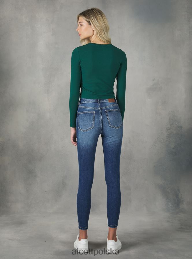 odzież Alcott krótka koszulka z długim rękawem bk1 czarny kobiety 2TXFF6297