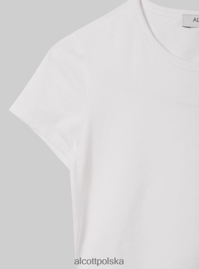 odzież Alcott krótka, sznurowana koszulka lub3 pomarańczowe światło kobiety 2TXFF6144