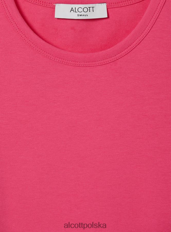 odzież Alcott krótka, sznurowana koszulka lub3 pomarańczowe światło kobiety 2TXFF6330