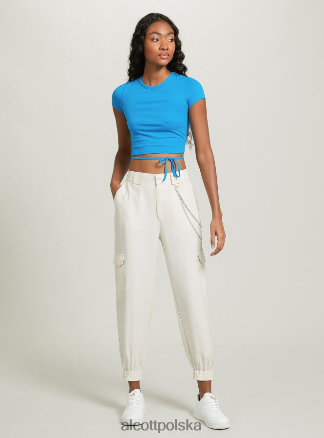 odzież Alcott krótka, sznurowana koszulka lub3 pomarańczowe światło kobiety 2TXFF6521