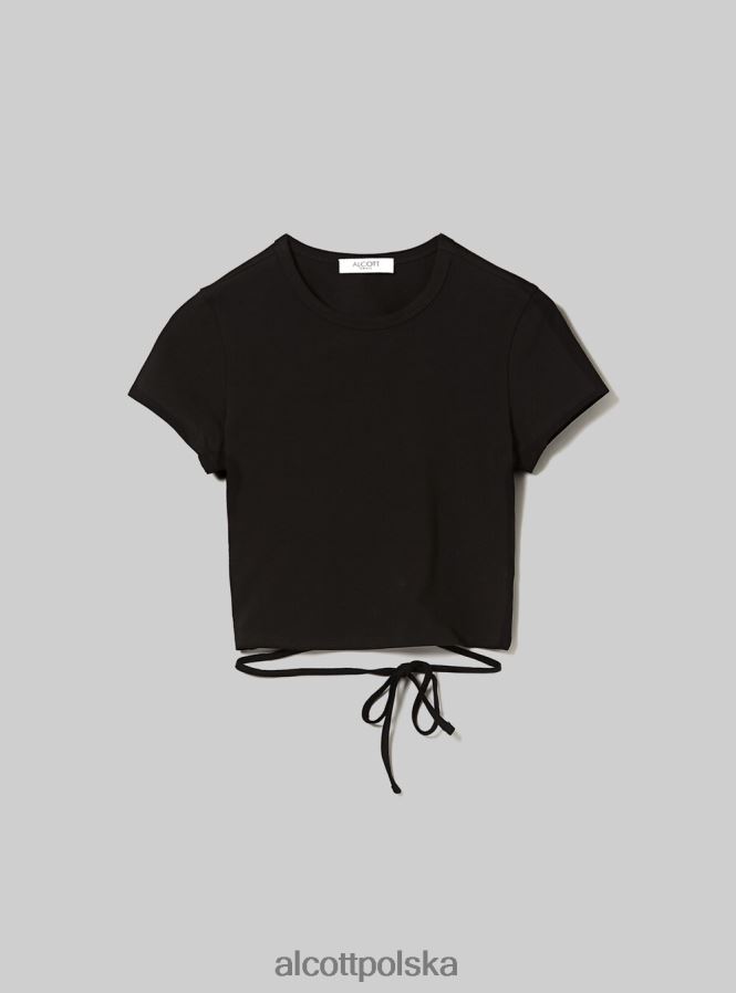 odzież Alcott krótka, sznurowana koszulka lub3 pomarańczowe światło kobiety 2TXFF6522