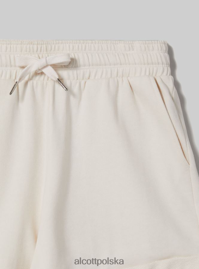 odzież Alcott bawełniane spodenki z podwijaniem i sznurkiem bk1 czarny kobiety 2TXFF6411