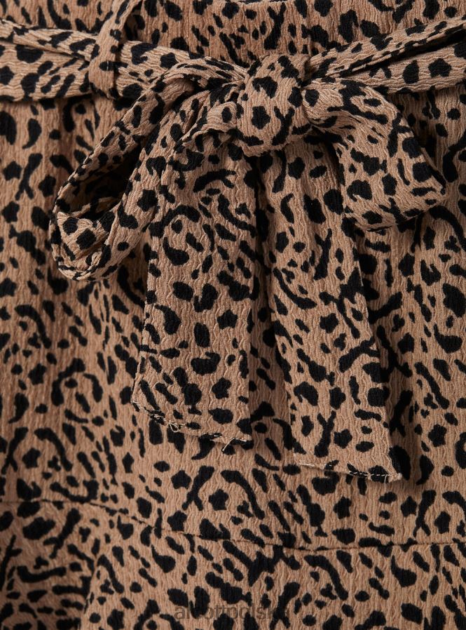 odzież Alcott drukowane spódnice z paskiem bardziej zwierzęcy kobiety 2TXFF6106