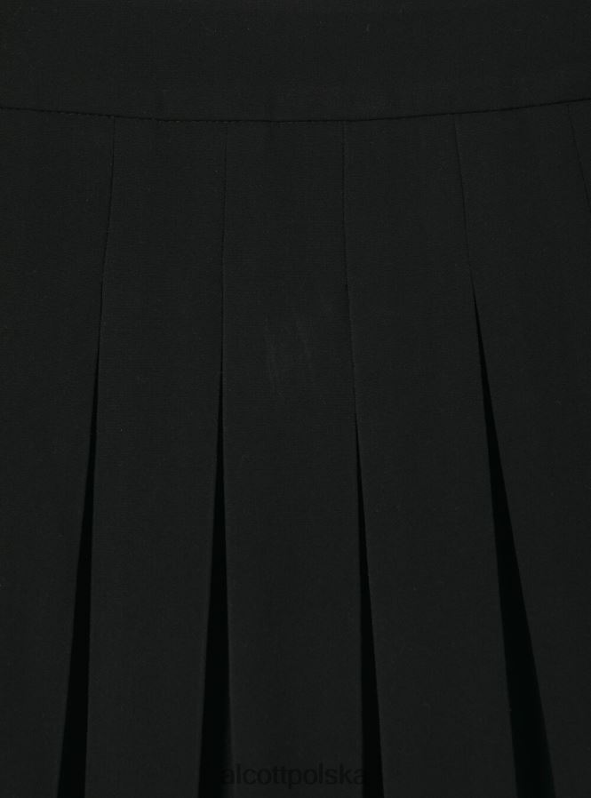 odzież Alcott mini spódniczka z zakładkami bk1 czarny kobiety 2TXFF6486