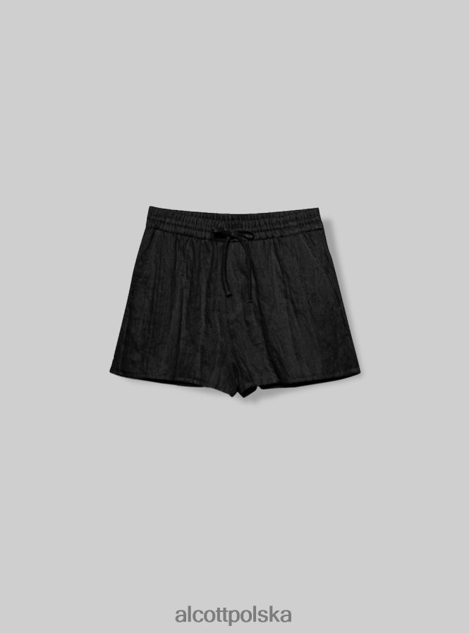 odzież Alcott szorty w kolorze misto lino basico cr3 krem ​​jasny kobiety 2TXFF6255