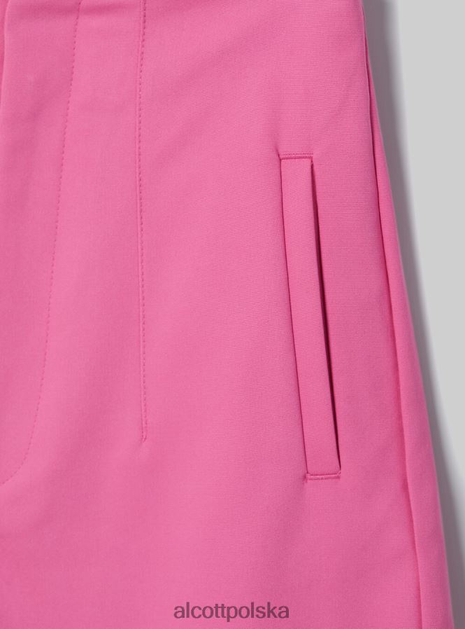 odzież Alcott szorty z podwójnymi zakładkami bk1 czarny kobiety 2TXFF6252