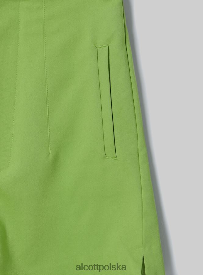 odzież Alcott szorty z podwójnymi zakładkami bk1 czarny kobiety 2TXFF6253