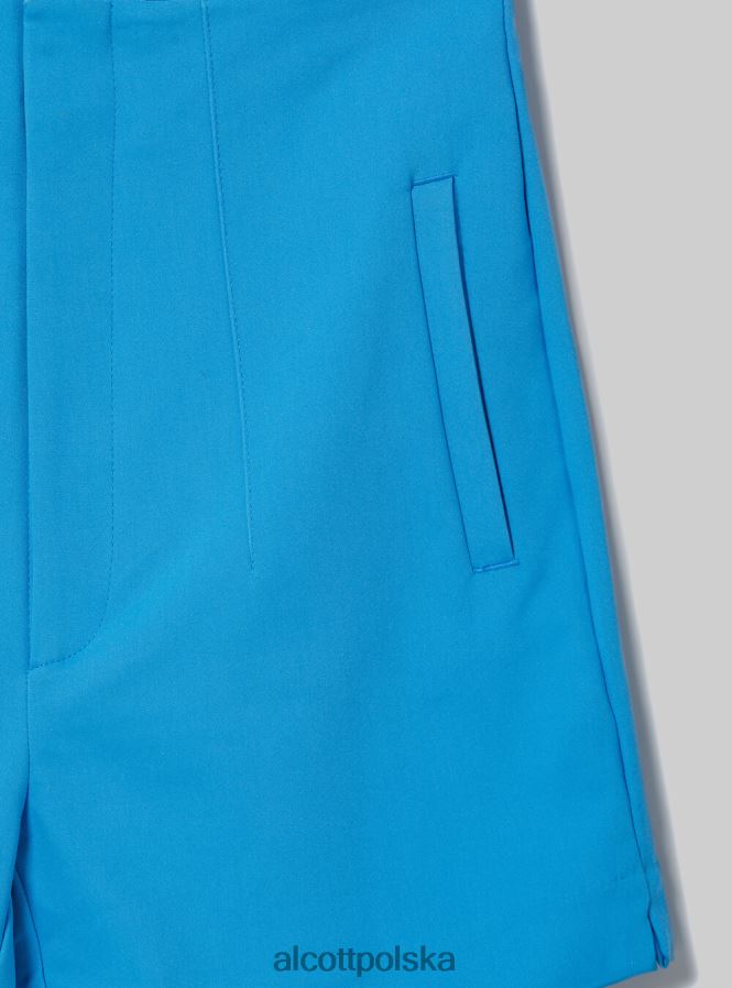 odzież Alcott szorty z podwójnymi zakładkami bk1 czarny kobiety 2TXFF6361