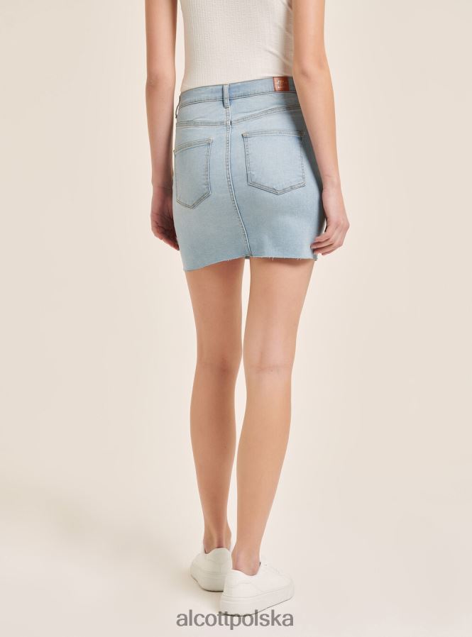 odzież Alcott zamierzam mini denim stretch lazur kobiety 2TXFF6147