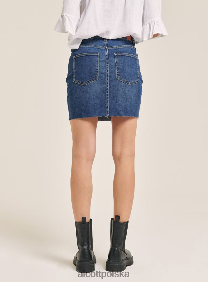 odzież Alcott zamierzam mini denim stretch lazur kobiety 2TXFF6180