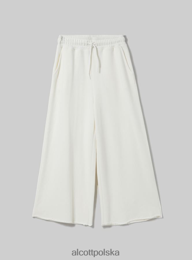 odzież Alcott krótkie, polarowe legginsy z elastyczną talią bk1 czarny kobiety 2TXFF6207