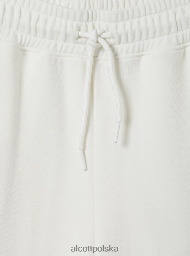 odzież Alcott krótkie, polarowe legginsy z elastyczną talią bk1 czarny kobiety 2TXFF6207