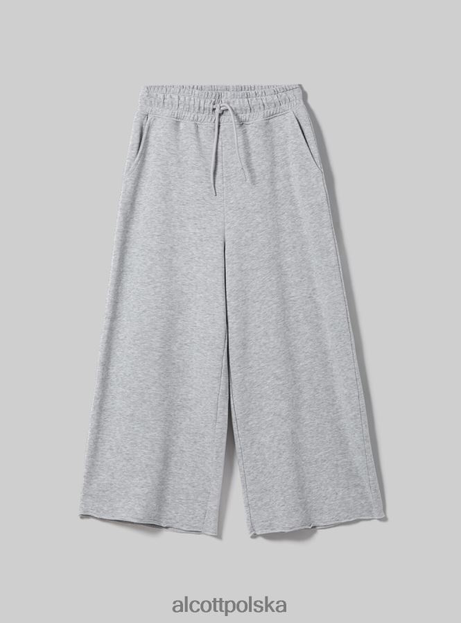 odzież Alcott krótkie, polarowe legginsy z elastyczną talią bk1 czarny kobiety 2TXFF6232