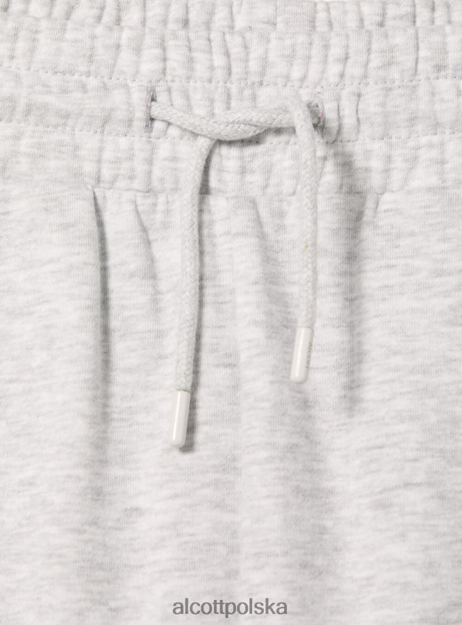 odzież Alcott pluszowe spodnie typu jogger bk1 czarny kobiety 2TXFF6235