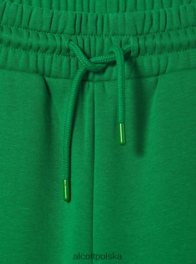 odzież Alcott pluszowe spodnie typu jogger bk1 czarny kobiety 2TXFF6277