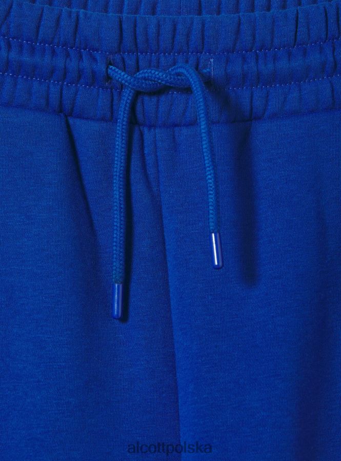 odzież Alcott pluszowe spodnie typu jogger bk1 czarny kobiety 2TXFF6416