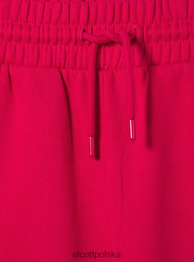 odzież Alcott pluszowe spodnie typu jogger bk1 czarny kobiety 2TXFF6417