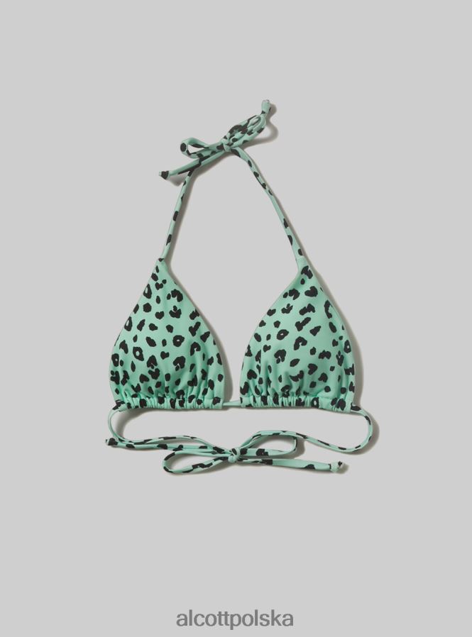 odzież Alcott Wiązany kostium kąpielowy z tkaniny pochodzącej z recyklingu wielobarwność kobiety 2TXFF6157