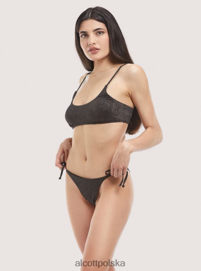 odzież Alcott figi bikini z materiału pochodzącego z recyklingu c704 zielony kobiety 2TXFF6251