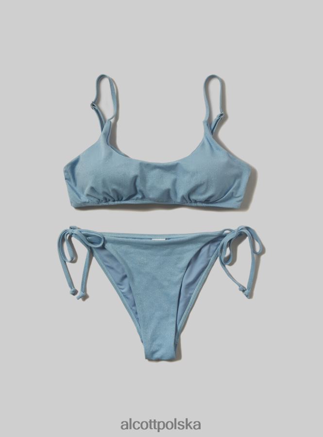 odzież Alcott figi bikini z materiału pochodzącego z recyklingu c704 zielony kobiety 2TXFF6360