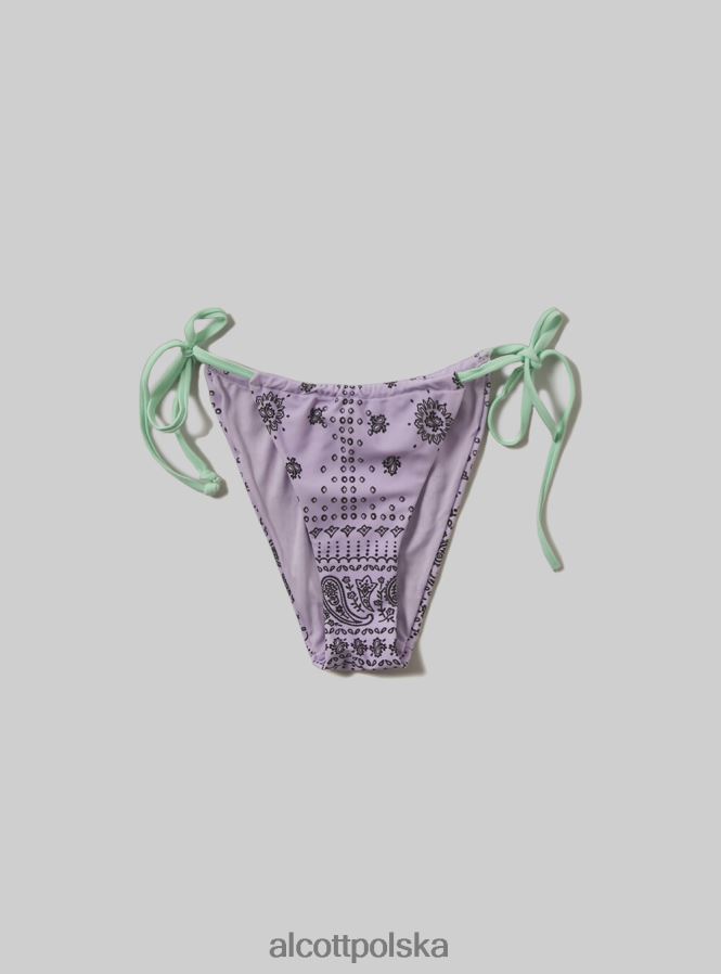 odzież Alcott prążkowane figi z materiału pochodzącego z recyklingu wielobarwność kobiety 2TXFF6172