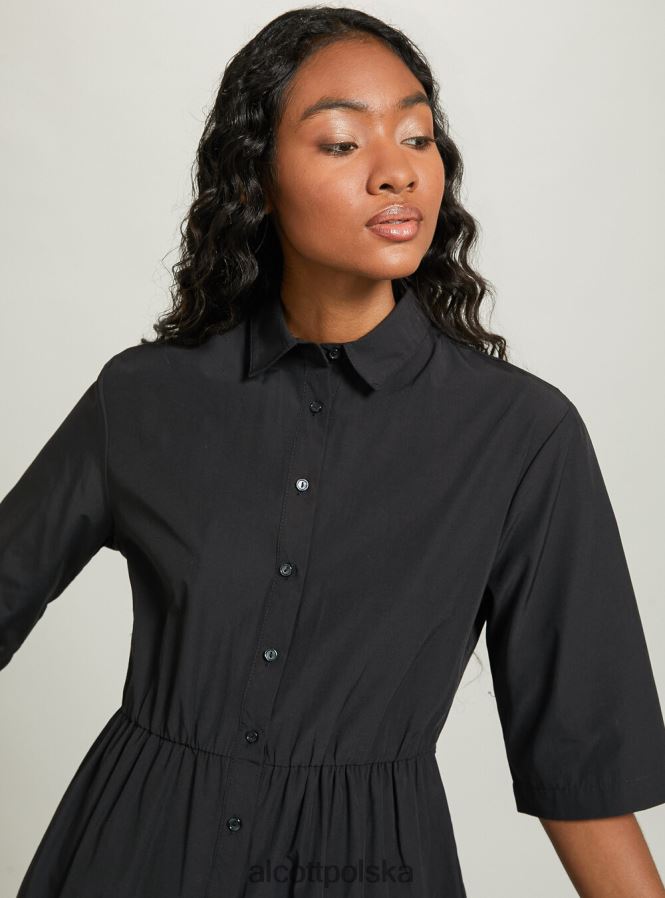 odzież Alcott koszulka Vestito w popeline bg3 beżowy jasny kobiety 2TXFF6273