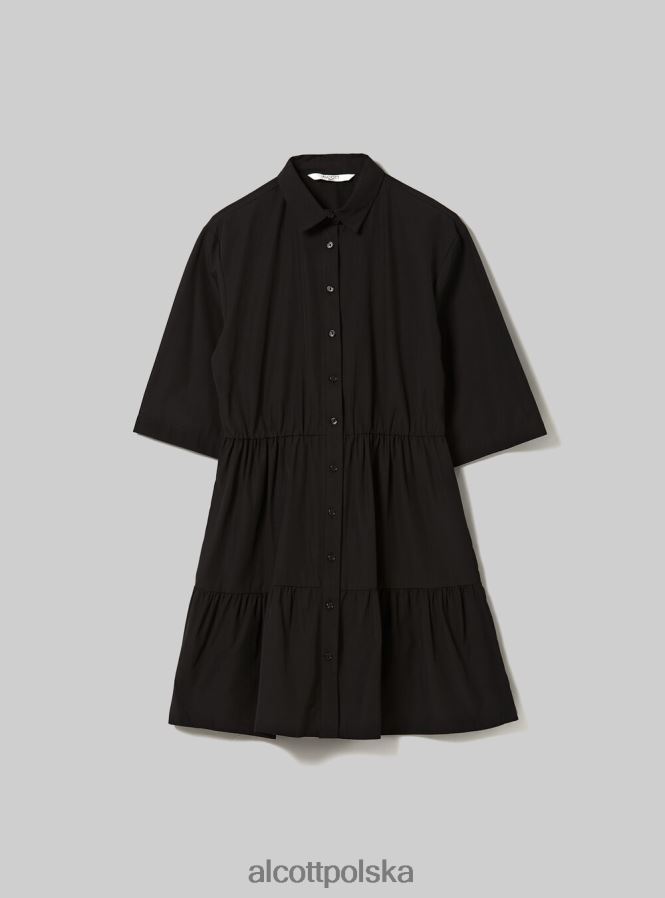 odzież Alcott koszulka Vestito w popeline bg3 beżowy jasny kobiety 2TXFF6273