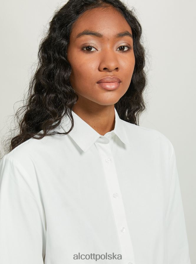 odzież Alcott koszulka Vestito w popeline bg3 beżowy jasny kobiety 2TXFF6397