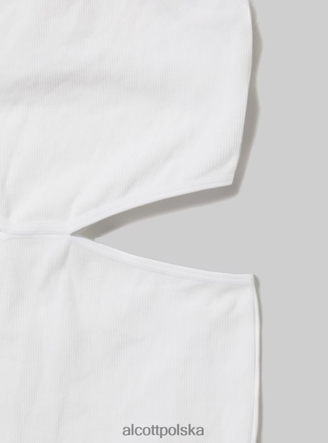 odzież Alcott wycięta sukienka z dekoltem typu halter bk1 czarny kobiety 2TXFF6428