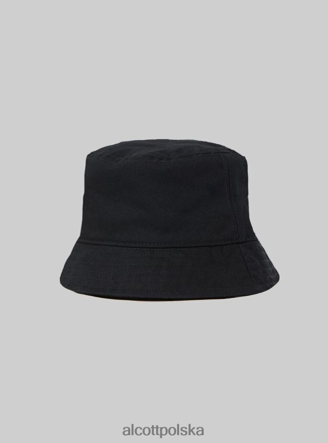 Akcesoria Alcott cappello pescatore con stampa paisley odwracalne bk1 czarny mężczyźni 2TXFF6523