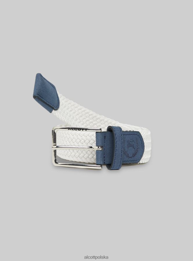 Akcesoria Alcott cintura intrecciata bk1 czarny mężczyźni 2TXFF61204