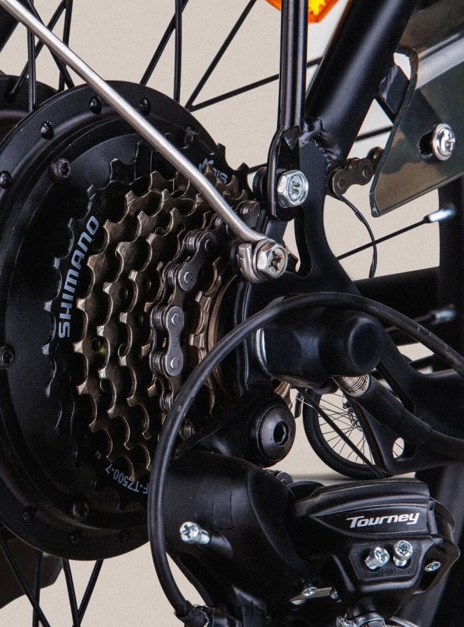 Akcesoria Alcott elektryczny rower składany ebike rks 250w bateria litowa shimano czarny mężczyźni 2TXFF6561