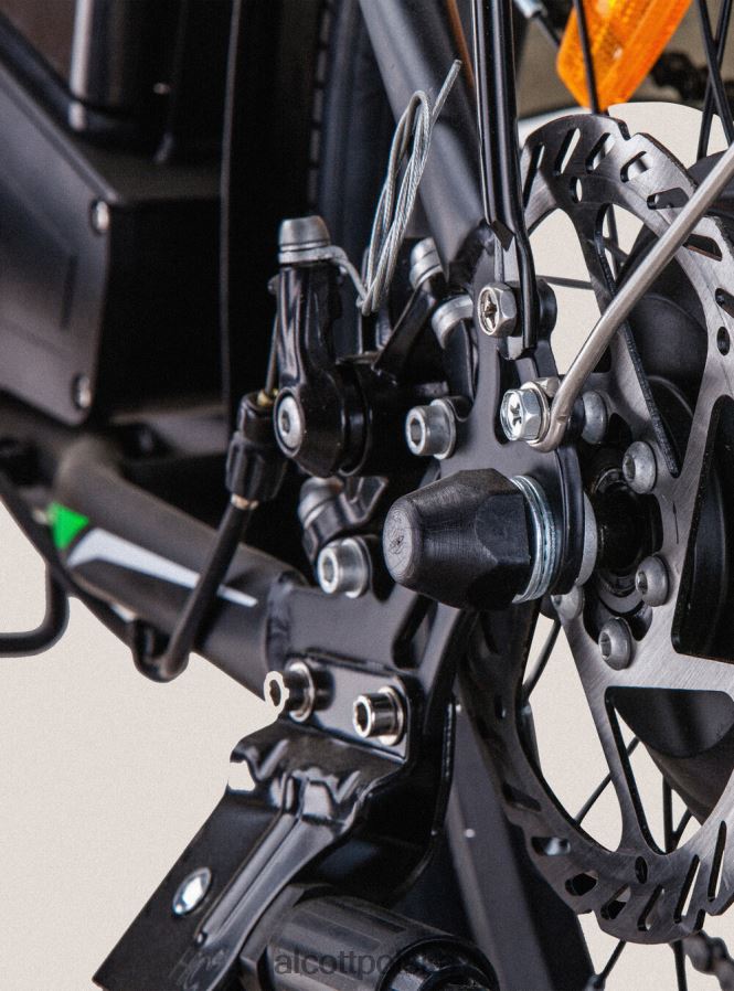 Akcesoria Alcott elektryczny rower składany ebike rks 250w bateria litowa shimano czarny mężczyźni 2TXFF6561