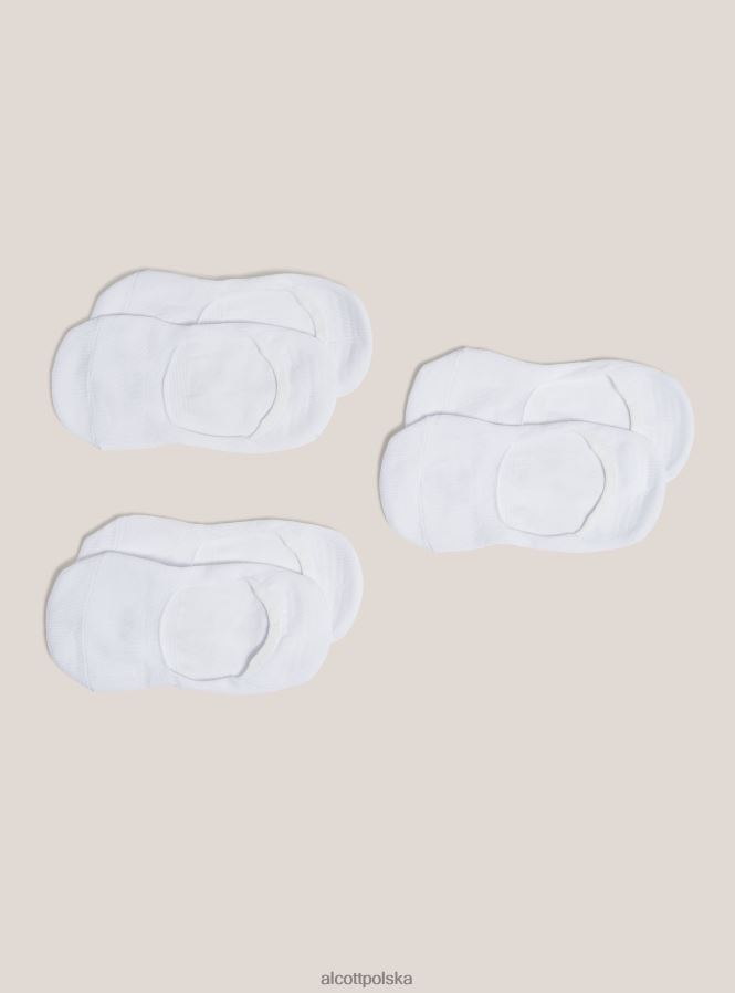 Akcesoria Alcott zestaw 3 par skarpetek na stopy bk1 czarny mężczyźni 2TXFF61110