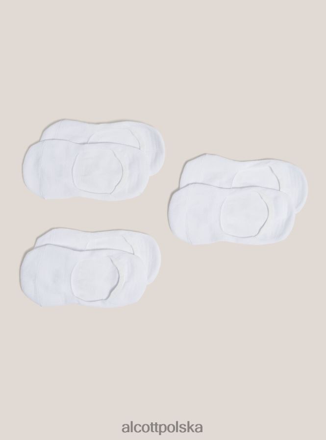 Akcesoria Alcott zestaw 3 par skarpetek na stopy bk1 czarny mężczyźni 2TXFF61110