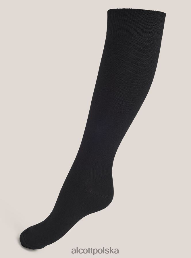 Akcesoria Alcott zestaw 3 skarpetek bk1 czarny mężczyźni 2TXFF61002