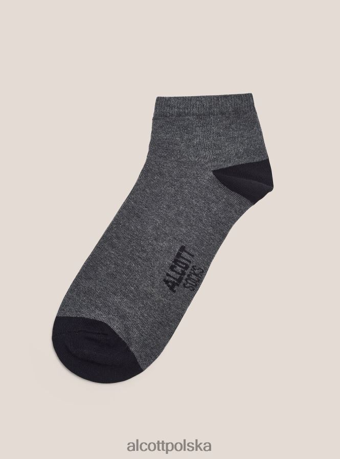 Akcesoria Alcott zestaw 4 podstawowych paia calzini unikalny mężczyźni 2TXFF61184