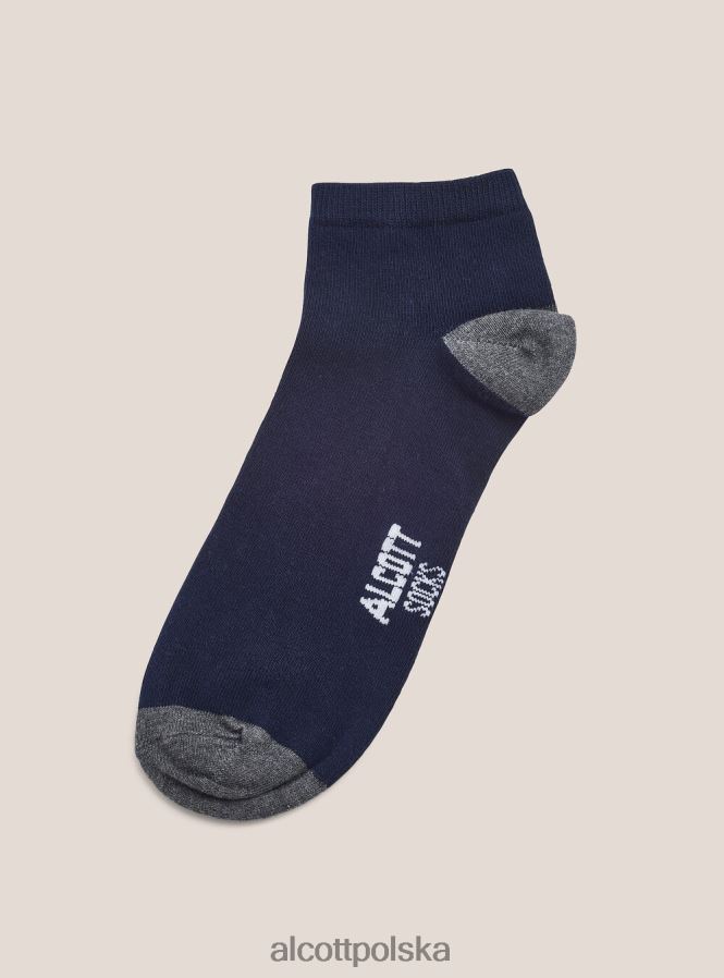 Akcesoria Alcott zestaw 4 podstawowych paia calzini unikalny mężczyźni 2TXFF61184