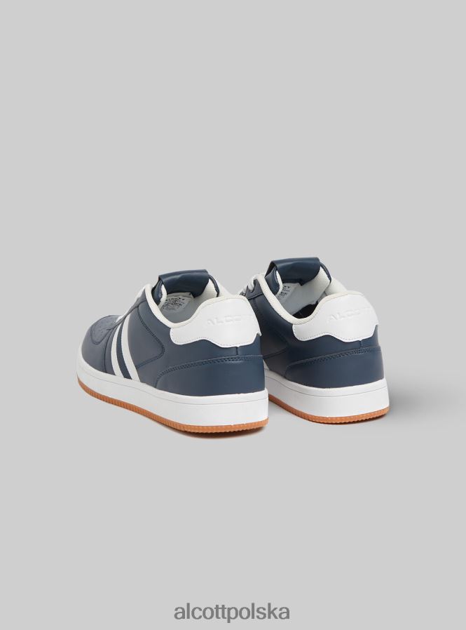 buty Alcott trampki z kontrastem na2 granatowy średni mężczyźni 2TXFF61070