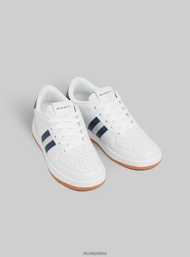 buty Alcott trampki z kontrastem na2 granatowy średni mężczyźni 2TXFF6689