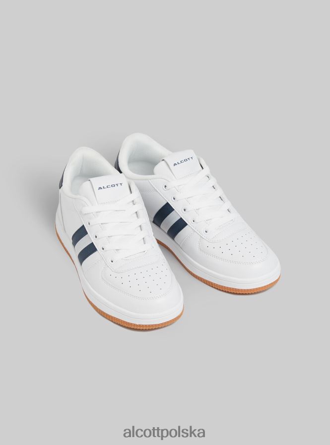 buty Alcott trampki z kontrastem na2 granatowy średni mężczyźni 2TXFF6689