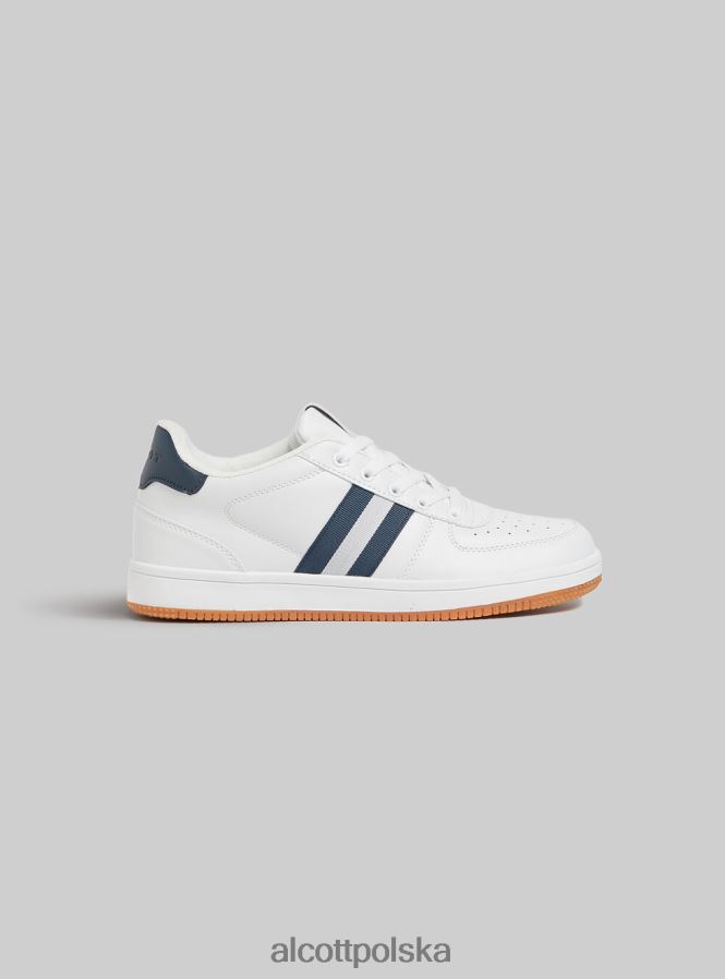 buty Alcott trampki z kontrastem na2 granatowy średni mężczyźni 2TXFF6689