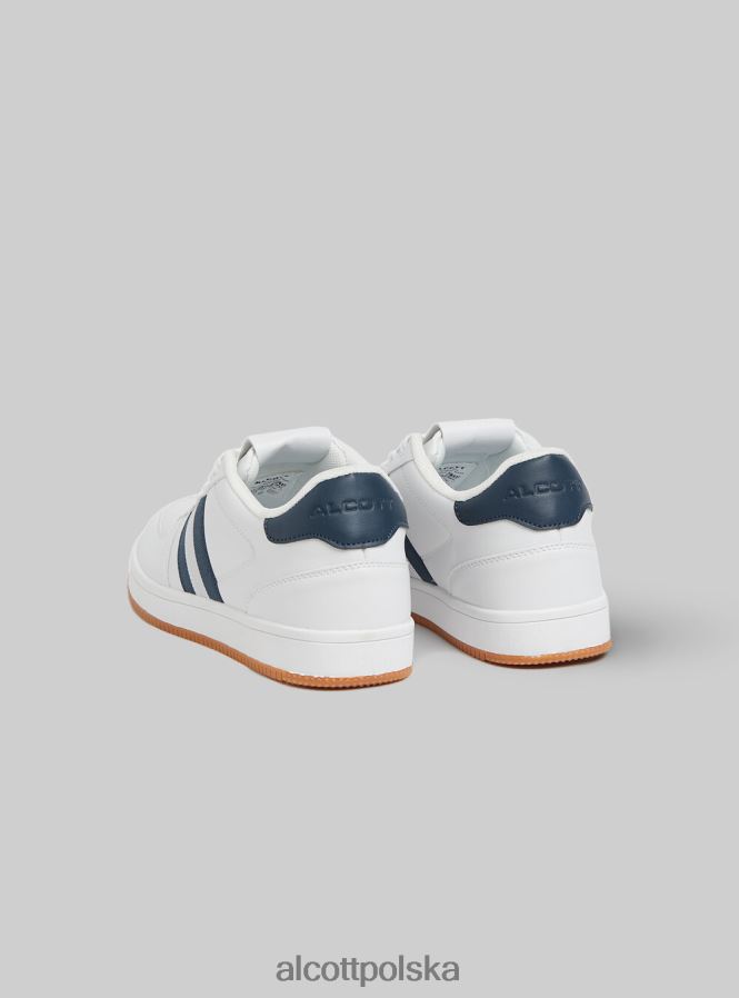 buty Alcott trampki z kontrastem na2 granatowy średni mężczyźni 2TXFF6689