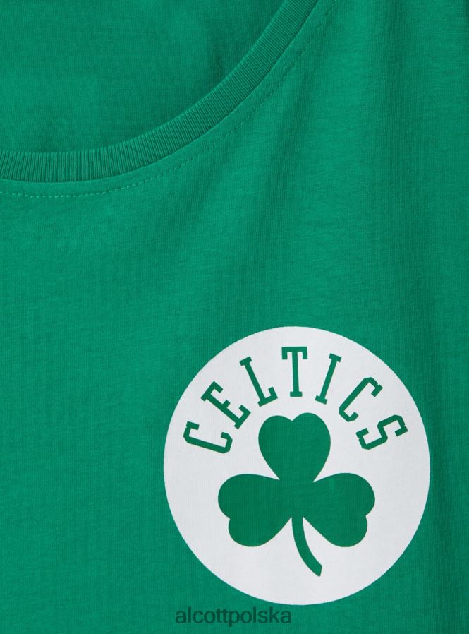 odzież Alcott koszulka NBA gn2 zielone podłoże mężczyźni 2TXFF6985