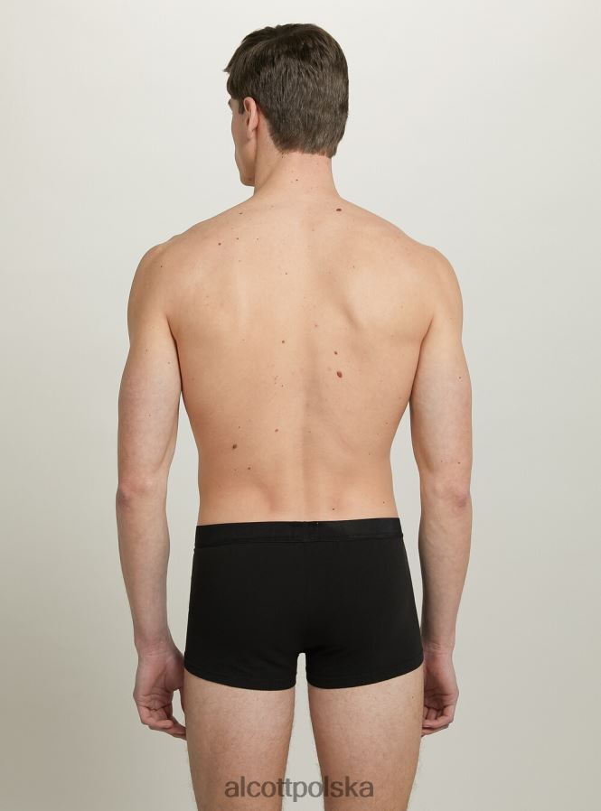 odzież Alcott zestaw 3 par bokserek z elastycznej bawełny bk1/mgy2/mgy1 mężczyźni 2TXFF6726