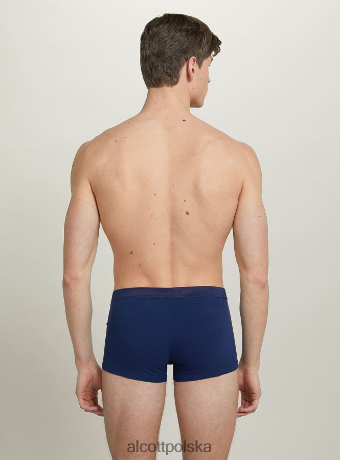 odzież Alcott zestaw 3 par bokserek z elastycznej bawełny bk1/mgy2/mgy1 mężczyźni 2TXFF6727