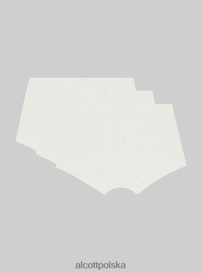 odzież Alcott zestaw 3 par bokserek z elastycznej bawełny bk1/mgy2/mgy1 mężczyźni 2TXFF6777