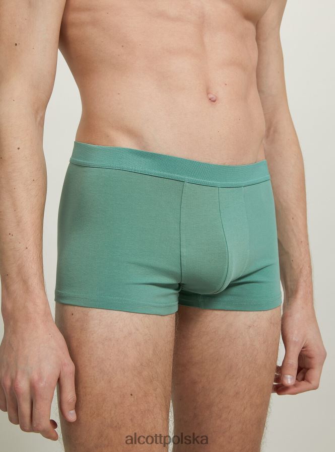 odzież Alcott zestaw 3 par bokserek z elastycznej bawełny bk1/mgy2/mgy1 mężczyźni 2TXFF6951