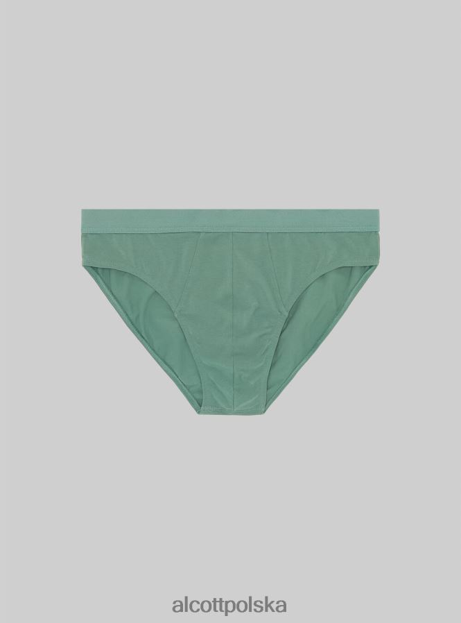 odzież Alcott zestaw 3 par fig bawełnianych ze stretchem bk1/mgy2/mgy1 mężczyźni 2TXFF61056